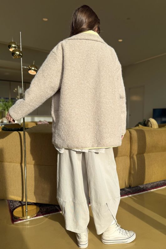 Beach Walk Fleece Jacket Latte